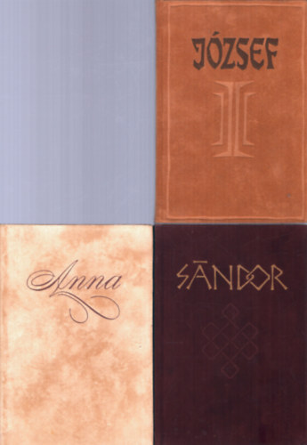 Maller Sándor, Sik Csaba (szerk.), Körösi József - 3 db irodalmi könyv: Sándor, Anna, József