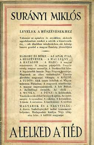 Surányi Miklós - A lelked a tiéd