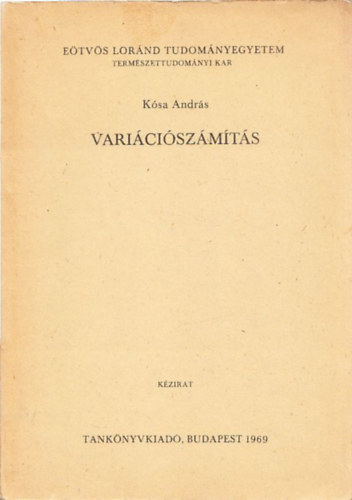 K�sa Andr�s - Vari�ci�sz�m�t�s