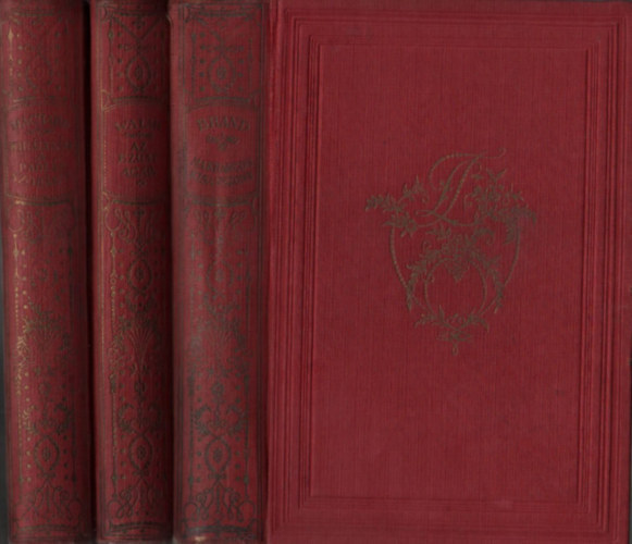 Dr. Balogh Barna, Jósika Miklós Archibald Clavering Gunter - 5 db (4 mű) A Pesti Hírlap díszkönyvtára: A sehonnai kisasszony I-II. + Halhatatlanok szigete + Zrinyi a költő I-II.