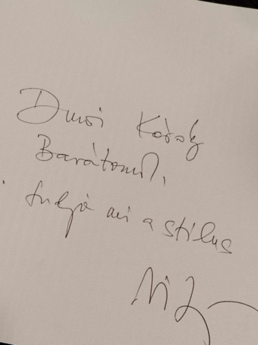 Dr. Schiffer Mikl�s - Schiffer-st�lus / F�rfi