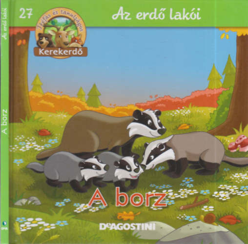 Feryal Kanbay - Stephan Grtler - A borz (Kerekerd- Az erd laki 27.)- llatfigurval