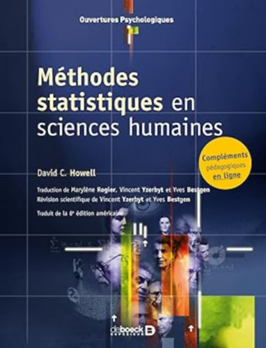 David C Howell - M�thodes statistiques en sciences humaines
