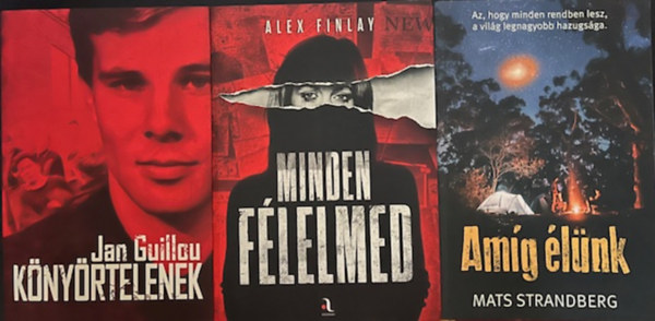 Mats Strandberg, Jan Guillou Alex Finlay - Kort�rs k�nyvcsomag (3 k�tet )