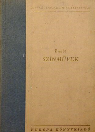 Brecht - Sznmvek (Brecht)