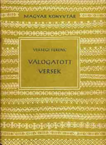 Versegi Ferenc - Válogatott versek