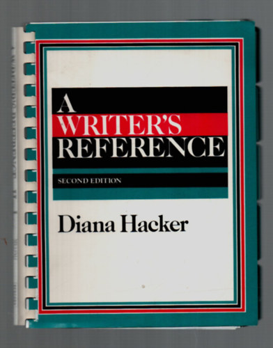 Diana Hacker - A Writer's Reference.