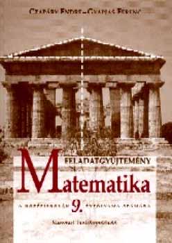 Czap�ry Endre; Gyapjas Ferenc - Matematika 9.Feladatgy�jtem�ny NT-14124/FGY