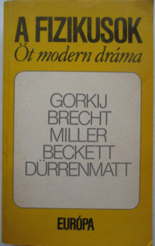 A fizikusok - t modern drma