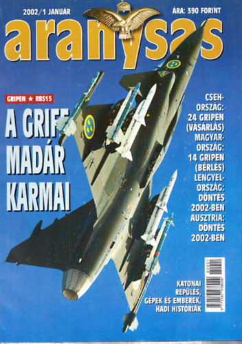Aranysas magazin 2002/1-12. (teljes vfolyam, lapszmonknt)