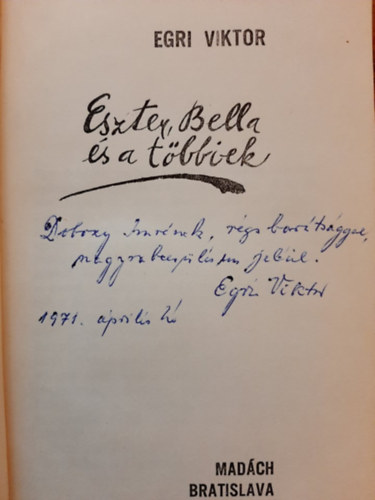 Egri Viktor - Eszter,Bella �s a t�bbiek