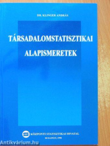 T�rsadalomstatisztikai alapismeretek
