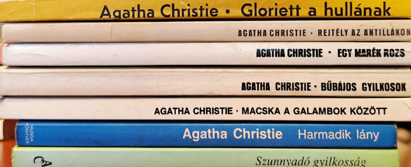 Agatha Christie - Agatha Christie knyvcsomag (7 ktet)