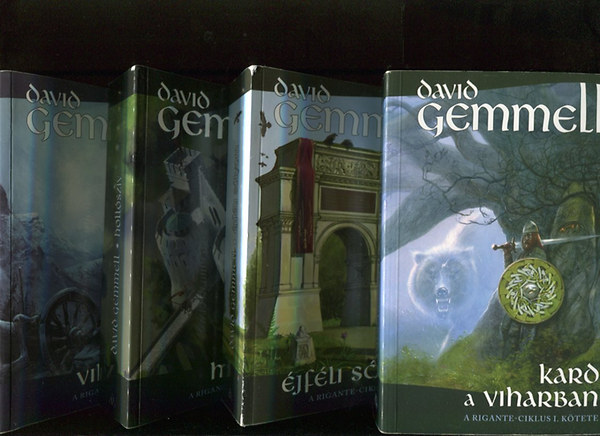 David Gemmell - A Rigante-ciklus I-IV. - Kard a viharban - jfli slyom - Hollszv - Viharlovas