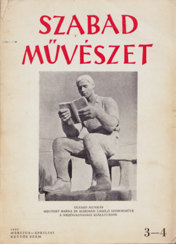 Szabad művészet 1950. március-áprilisi kettős szám (3-4)