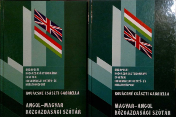 Kov�csn� Cs�szti Gabriella - Magyar-angol, angol-magyar k�zgazdas�gi sz�t�r