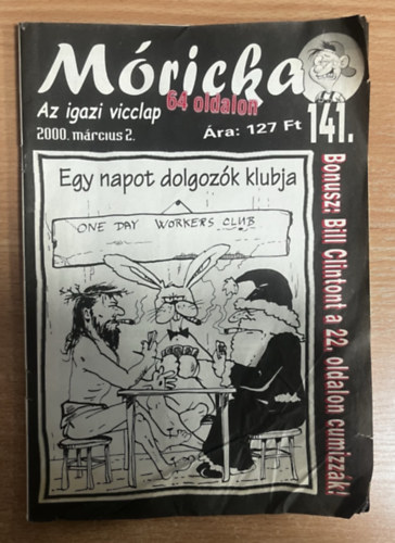 Sz�cs Alfr�d  (szerk.) - M�ricka 141. - 2000. m�rcius 2.