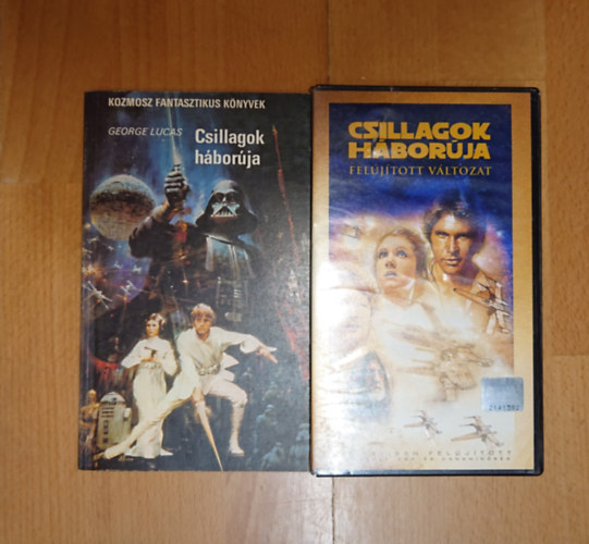 George Lucas - Csillagok háborúja csomag: Csillagok háborúja (könyv) + Csillagok háborúja (VHS - Felújított változat)