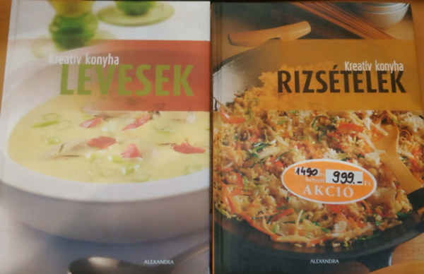 N. Kov�cs T�mea Beke Csilla - 2 db Kreat�v konyha: Levesek + Rizs�telek