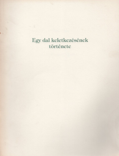 Jkai Mr - Egy dal keletkezsnek trtnete