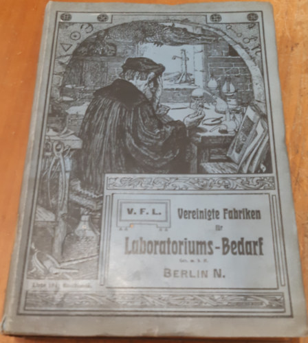 Vereinigte Fabriken fr Laboratoriums-Bedarf [Laboratoriumsbedarf] V.F.L., Berlin. Liste No. 154.