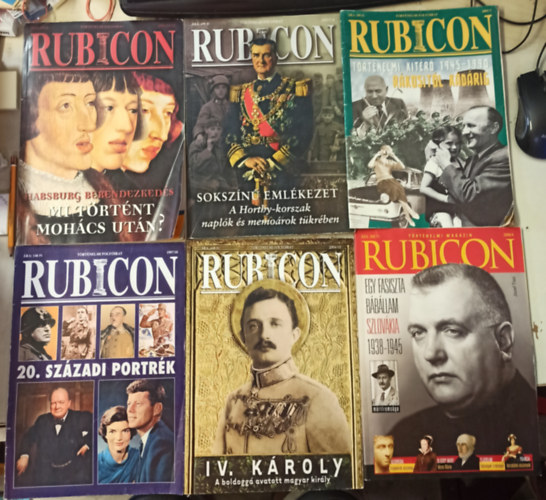 R�cz �rp�d - 6 db Rubicon t�rt�nelmi foly�irat (1997/10 +2001/3 +2003/7-8 +2003/11-12 +2004/10 +2008/4)