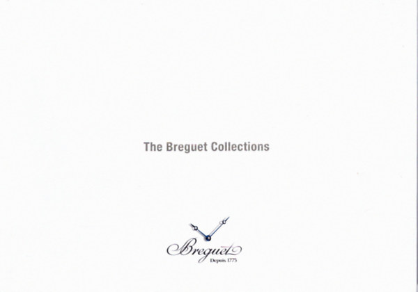 ismeretlen - The Breguet Collections 2010-2011 (rakatalgus)