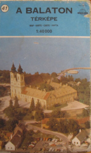 Cartographia - A Balaton trkpe (1:40 000)