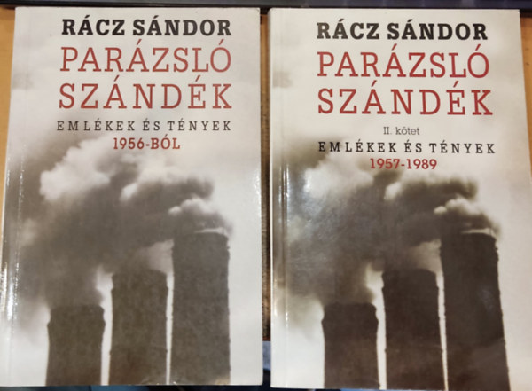 R�cz S�ndor - 2 db Par�zsl� sz�nd�k, eml�kek �s t�nyek: I.: 1956-b�l + II.: 1957-1989