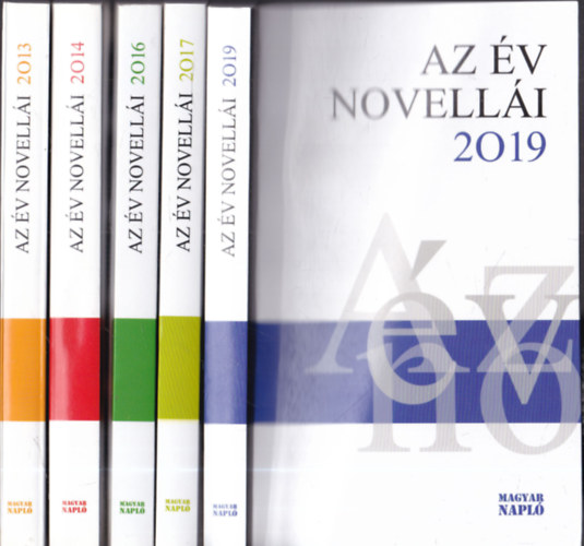 5db. ktet Az v novelli sorozatbl: 2013, 2014, 2016, 2017, 2019