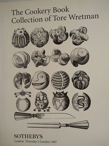 Sotheby's - The cookery book collection of Tore Wretman : sale LN7592 : auction: Thursday 2 October 1997