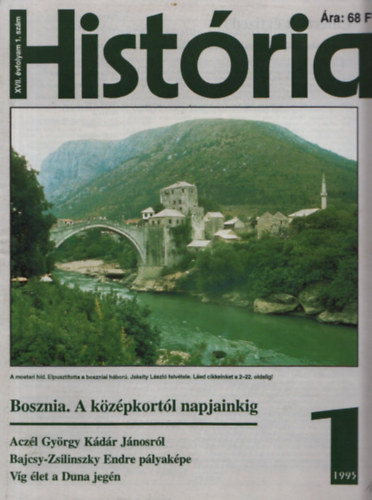 Hist�ria 1995/1-10. (teljes �vfolyam, lapsz�monk�nt)