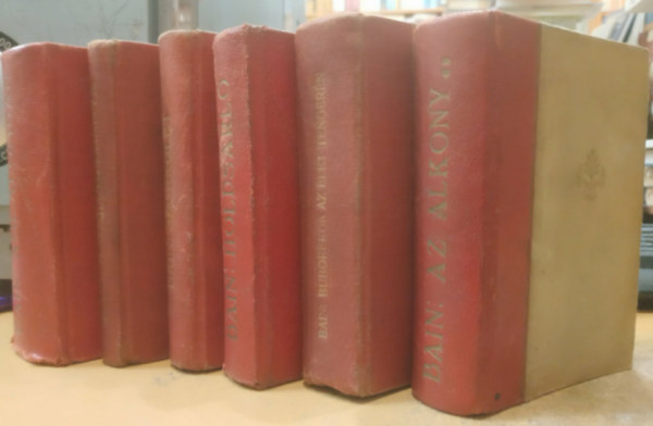 F. W. Bain - 6 db F. W. Bain: Buborékok az élet tengerén; Szürkület; A hajnal leánya; Ami az álomban valóság; Az alkony köntöse; Holdsarló