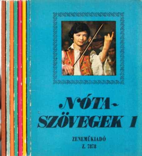 Leszler József (válogatta) - Nótaszövegek 1-7.