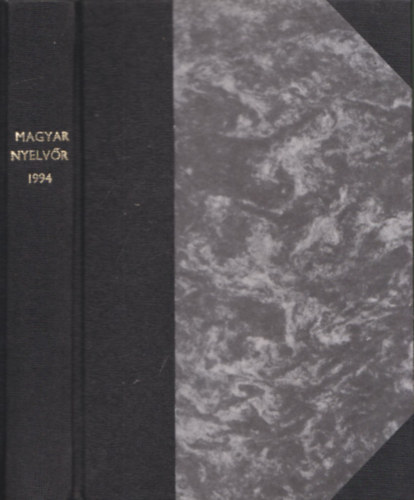 Magyar nyelvr 1994/1-4. (Teljes vfolyam, egybektve)