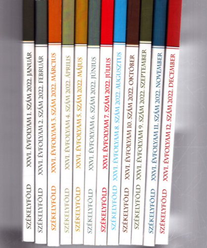 Zsid� Ferenc  (f�szerk.) - Sz�kelyf�ld XXVI. �vfolyam 2022. 1-12. sz�m (teljes)