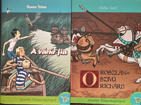 Nemere István Walter Scott - Ifjúsági irodalom könyvcsomag (2 kötet )