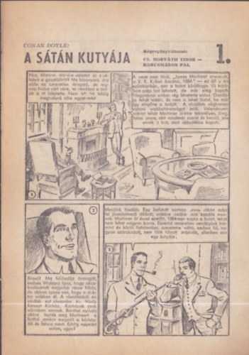 Conan Doyle, CS. Horvth Tibor, Korcsmros Pl - A stn kutyja (Fles kpregny) 1-24.rsz; teljes