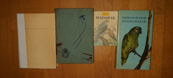 Dr. Peterson-Mountfort-Hollom, Svachulay Sándor Pásztor Lajos - 4 könyv a madarakról: A természet aviatikusai, Európa madarai, Madarak, Szobamadarak, Díszmadarak