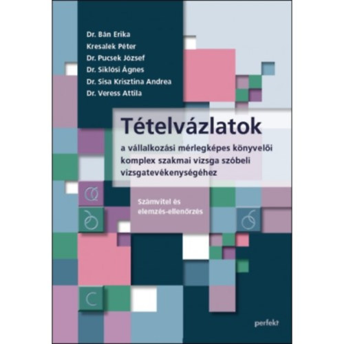 Bn Erika - Ttelvzlatok a vllalkozsi mrlegkpes knyveli komplex szakmai szbeli vizsghoz - Szmvitel-Ellenrzs-Elemzs