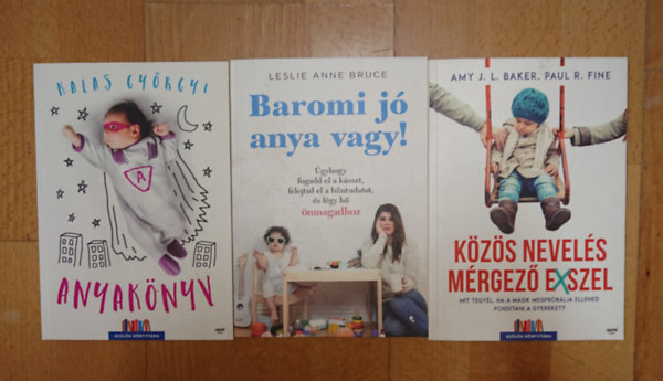 Leslie Anne Bruce, Paul R. Fine Kalas Györgyi - 3 könyv a gyereknevelés nehézségeiről: Anyakönyv, Baromi jó anya vagy!, Közös nevelés a mérgező exszel