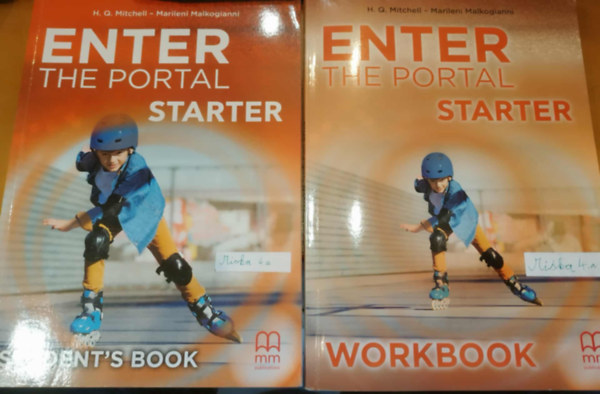 H. Q. Mitchell - Marileni Malkogianni - 2 db Enter the Portal Starter: Student's Book + Workbook