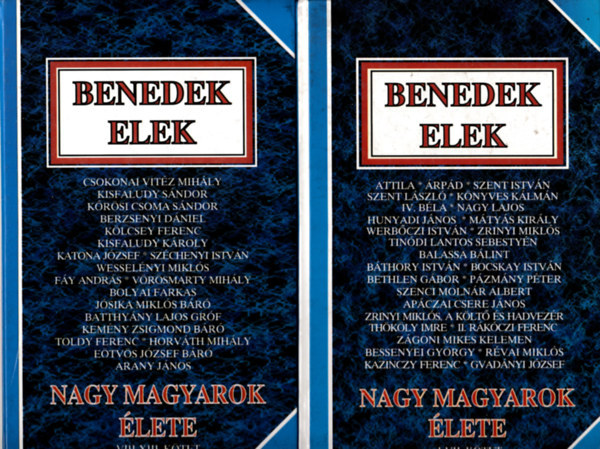 Benedek Elek - Nagy magyarok lete I-XIII. (kt ktetben)