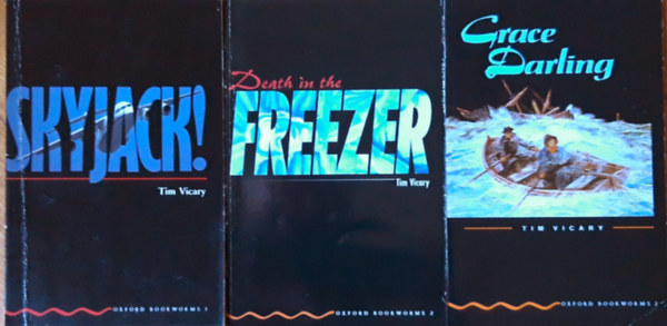 Tim Vikary - 3 knyv: Death in the FREEZER-SKYJACK-Graca Darling