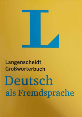 Langenscheidt Growrterbuch Deutsch als Fremdsprache