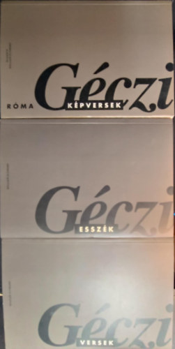 G�czi J�nos - G�czi J�nos k�nyvcsomag - DEDIK�LT
