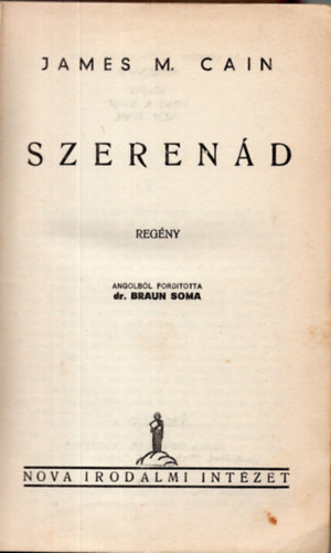 James M. Cain - Szerend