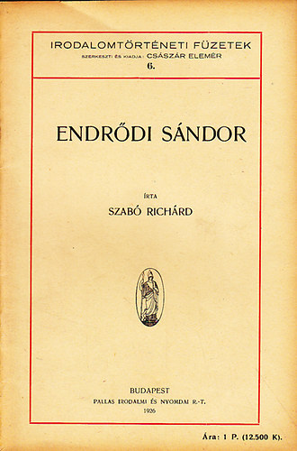 Szab� Rich�rd - Endr�di S�ndor