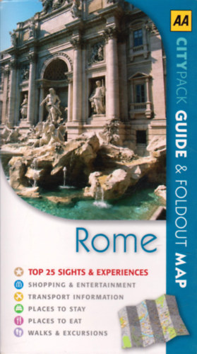 Tim Jepson - Rome - Citypack Guide & Foldout Map