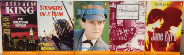 Janet Gleeson, Stephen King, Patricia Highsmith, Arthur Conan Doyle Charlotte Bront� - Angol nyelv� reg�nycsomag